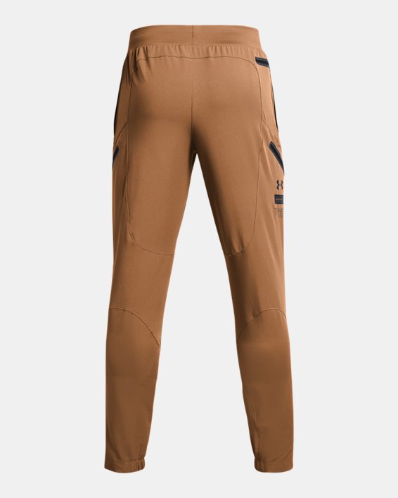 Men's UA Unstoppable Cargo Pants, Brown, pdpMainDesktop image number 6